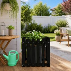 Transform Your Outdoor Space with a Black Garden Planter