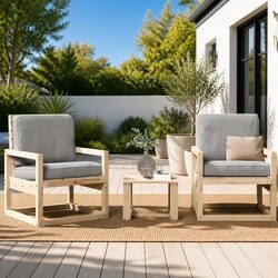 3-Piece Outdoor Lounge Set to Elevate Your Space