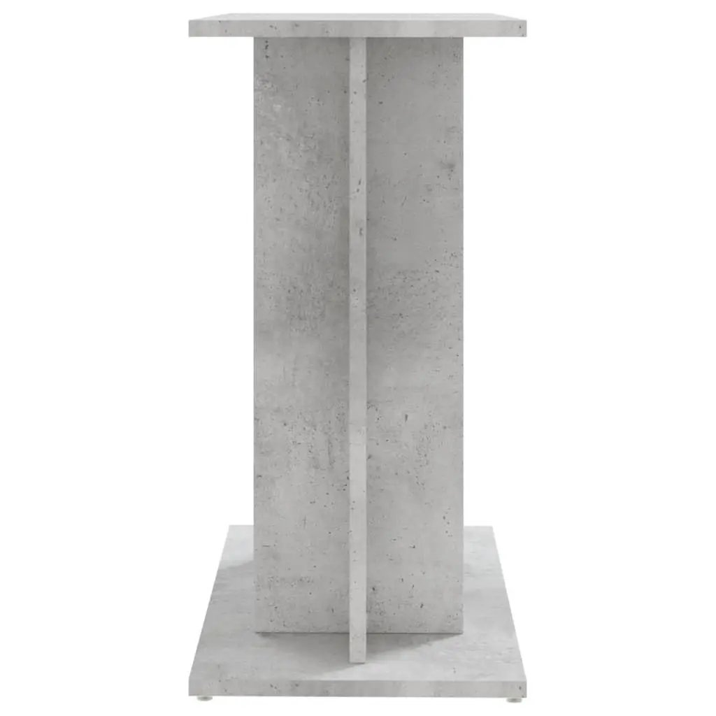 Aquarium Stand 3 Tier Grey Engineered Wood 60x30x60 cm Stable Storage Display