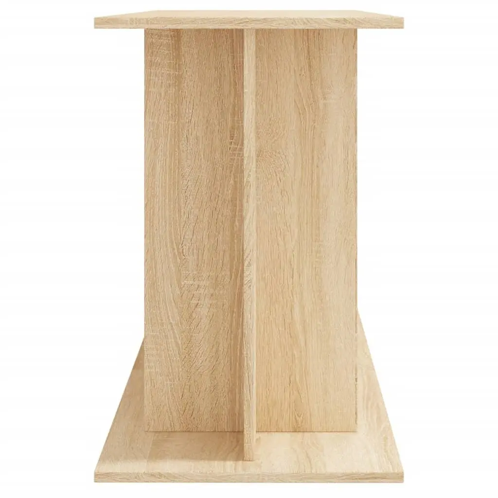 Aquarium Stand Brown Engineered Wood Multi-Tier Storage Display Cabinet