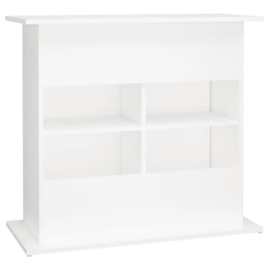 Aquarium Stand 81x36x73 cm Engineered Wood Storage Cabinet White