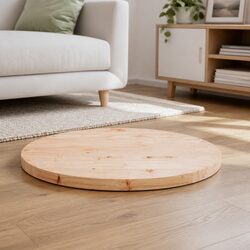 Elevate Your Dining Experience with a Round Pine Table Top