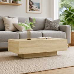 Stylish Coffee Table in Sonoma Oak for Your Living Room