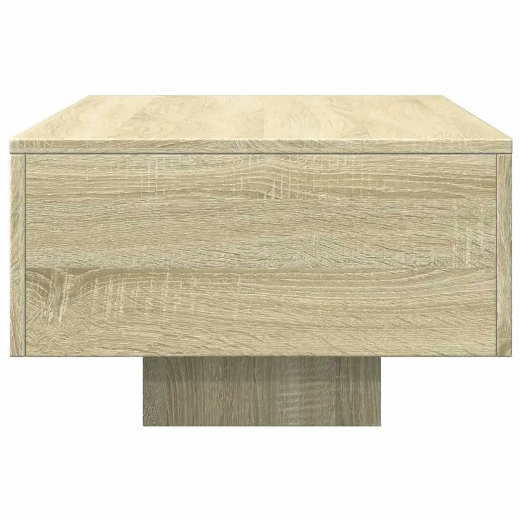 Coffee Table 100x49.5x31 cm Engineered Wood Sonoma Oak Living Room Furniture