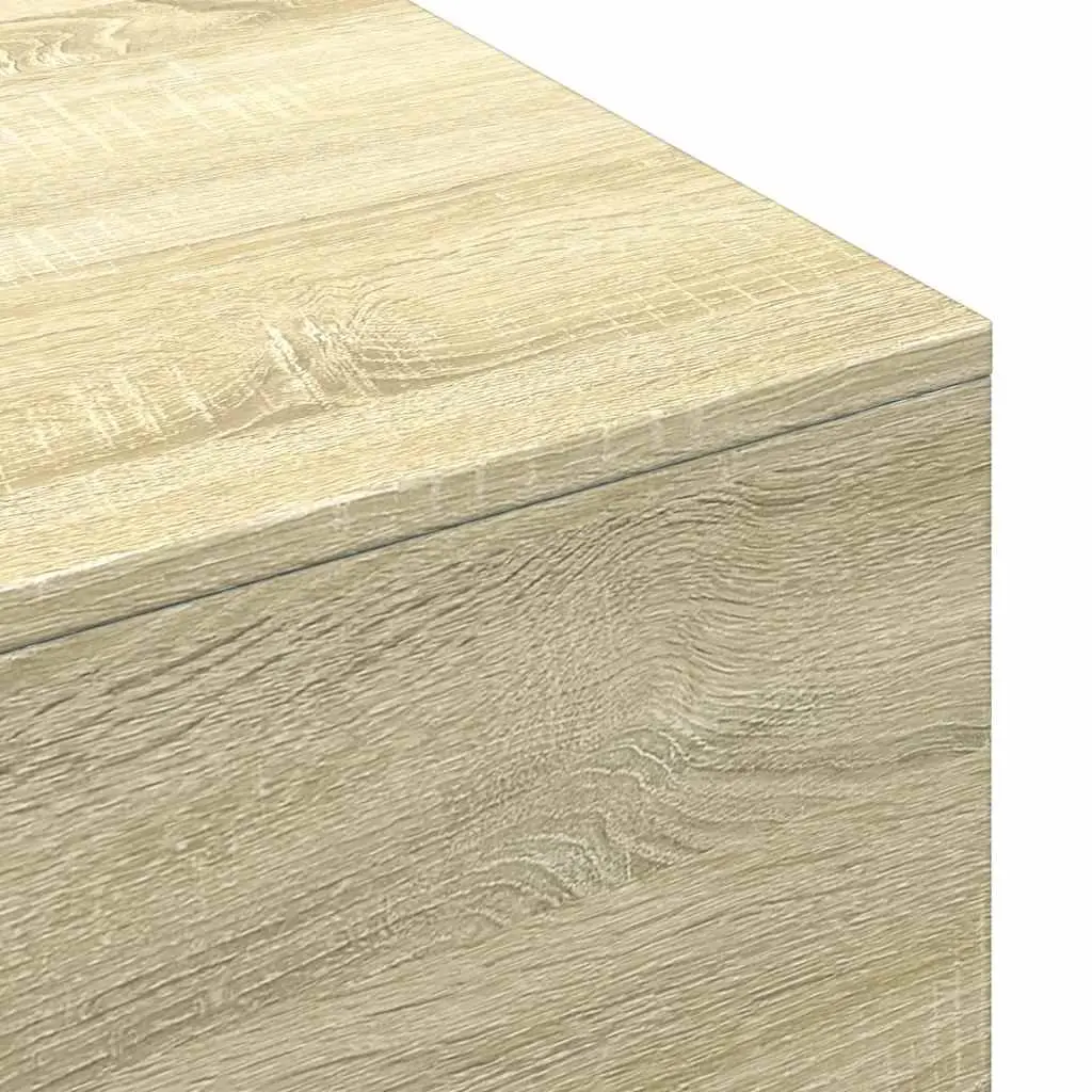 Coffee Table 100x49.5x31 cm Engineered Wood Sonoma Oak Living Room Furniture