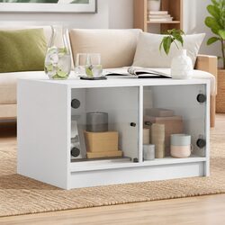 Enhance Your Living Space with a White Coffee Table 68x50x42cm