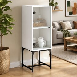 Enhance Your Space with a White Storage Side Cabinet