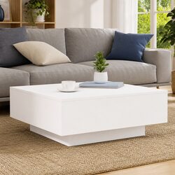 Stylish Coffee Table with RGB LED Lights for Your Living Room