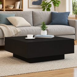 Enhance Your Living Space with a Modern Black Coffee Table