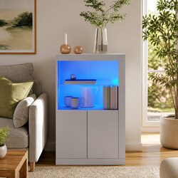 Enhance Your Space with an RGB LED Side Cabinet