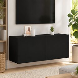 Maximize Your Space with This Wall-mounted TV Cabinet 100x30x41cm