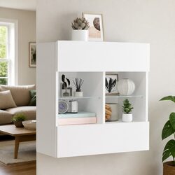 Enhance Your Living Space with a White Floating TV Unit