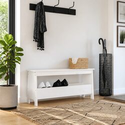 Enhance Your Entryway with This Functional Hall Bench