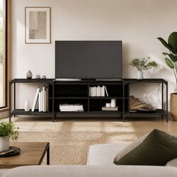 Elevate Your Living Space with a Sleek Black TV Cabinet
