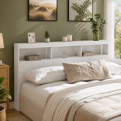 Enhance Your Bedroom with an RGB LED Headboard Cabinet