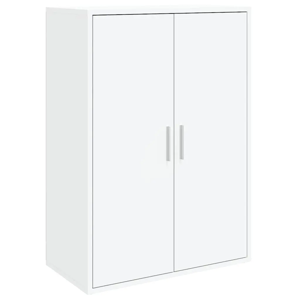 Sideboard White 60x31x84 cm Storage Cabinet Engineered Wood Buffet Furniture