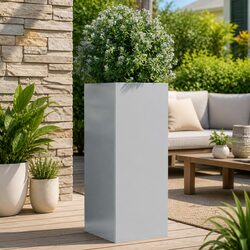 Elevate Your Outdoor Space with a Galvanised Steel Planter