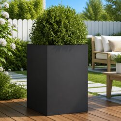 Enhance Your Outdoor Space with This Anthracite Planter Box