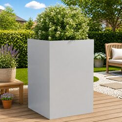 Elevate Your Outdoor Space with a Silver Garden Planter Box