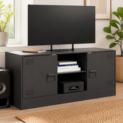 Modern Black TV Cabinet to Elevate Your Living Room