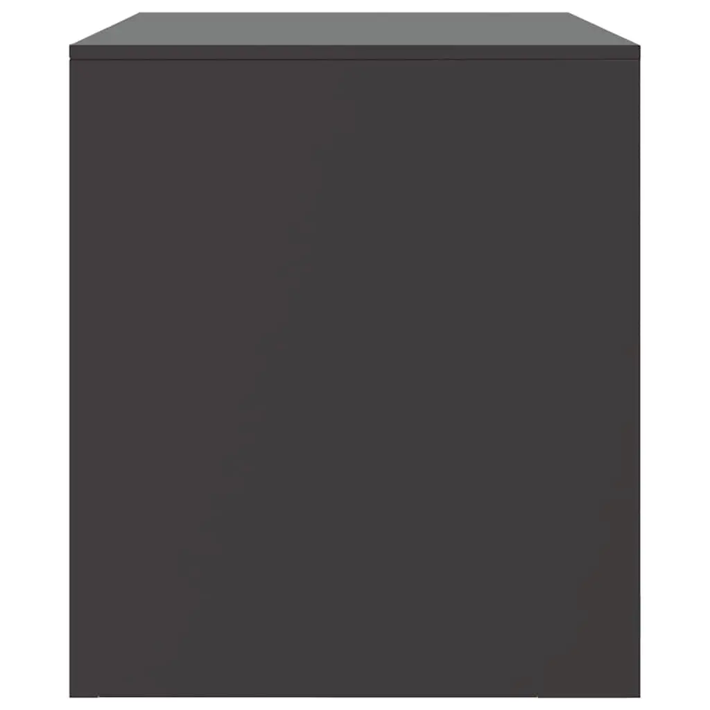 TV Cabinet 67x39x44 cm Black 2 Pieces Storage Unit Display Furniture