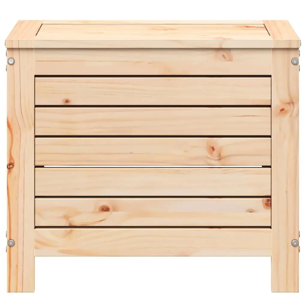 Outdoor Footstool Ottoman Garden Patio Seat Wood Furniture Relaxation