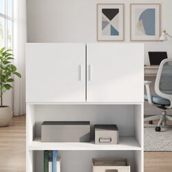 Wall Cabinet Storage Engineered Wood White Hanging Cabinet Bedroom Living Room