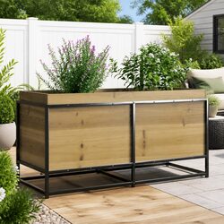 Elevate Your Outdoor Space with a Garden Planter Box 100x40x50cm