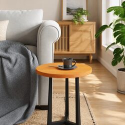 Transform Your Space with a Round Brown Table Top Ø40cm