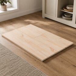Rustic Brown Wooden Table Top for Dining 70x35 cm