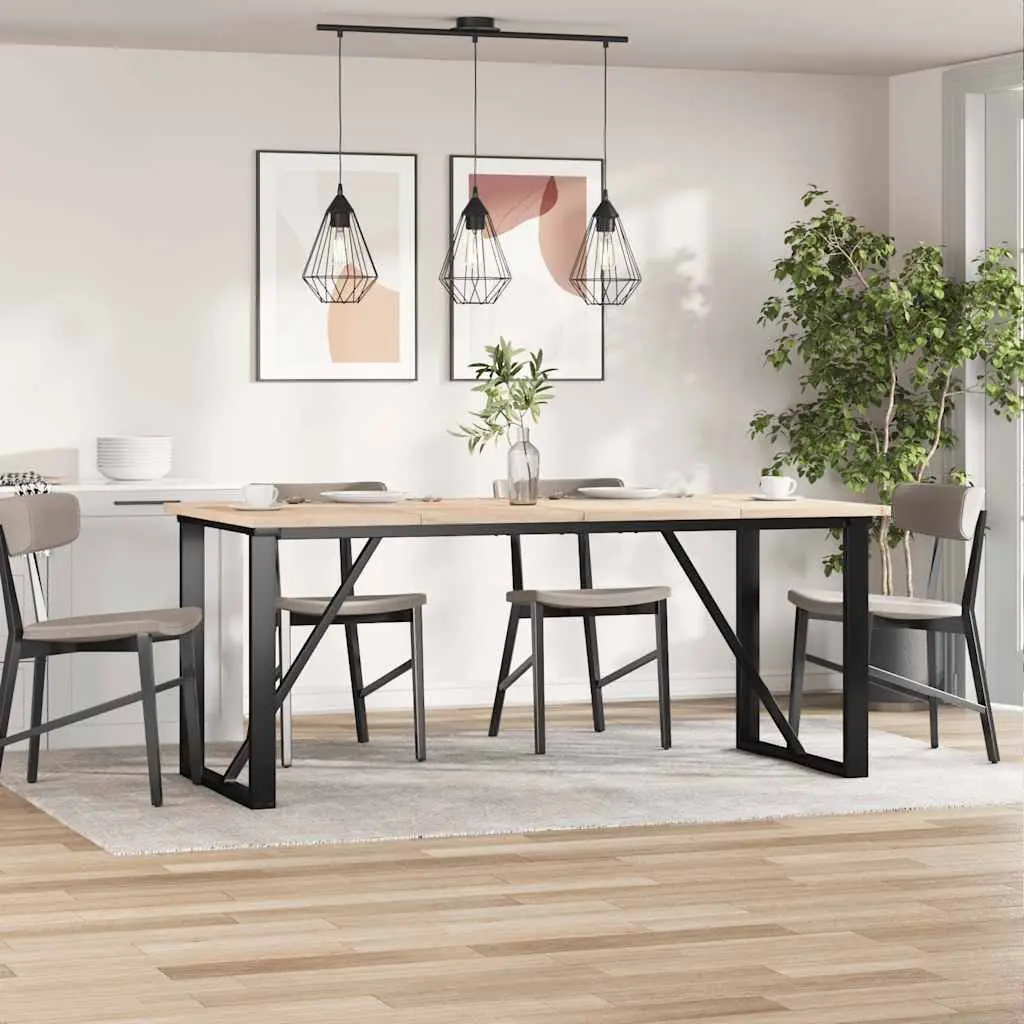 Rectangular Wooden Table Tops 90x45cm Solid Pine Wood Replacement Furniture 4 Piece Set