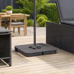 Enhance Your Outdoor Space with a Reliable Parasol Base Set