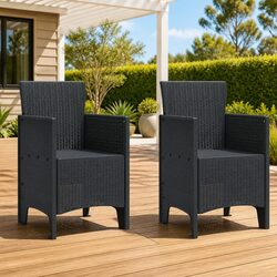 Enhance Your Patio with 2 Stylish Garden Chairs