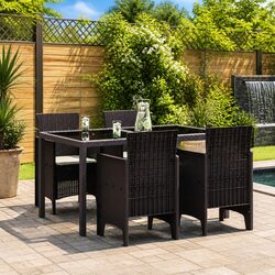 Elevate Your Outdoor Space with 4 Modern Garden Chairs