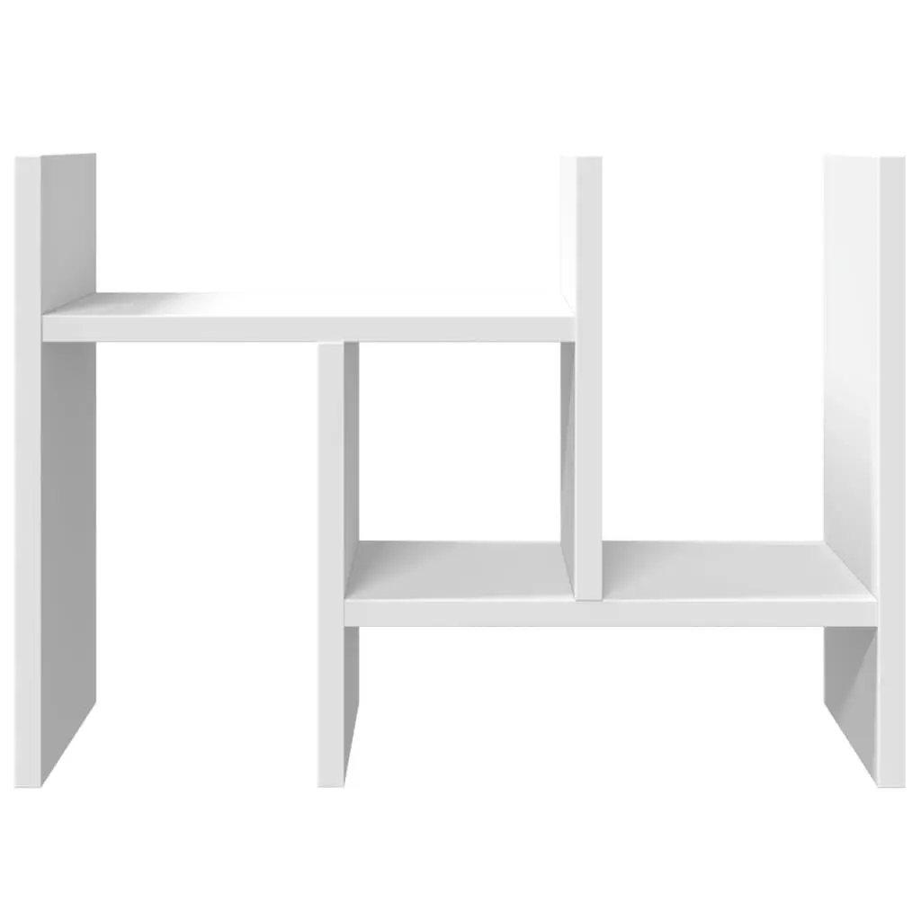 Desk Organiser 34.5x15.5x35.5 cm Engineered Wood Adjustable Corner Shelf