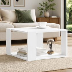 Modern White Coffee Table Enhancing Your Living Space
