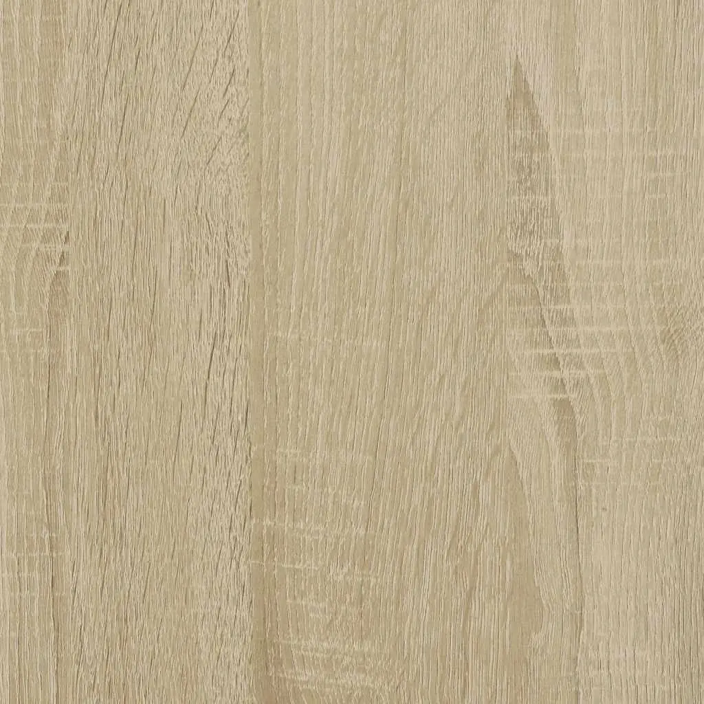 Bathroom Mirror Cabinet Wall-Mounted Storage Unit Brown Engineered Wood Moisture-Resistant