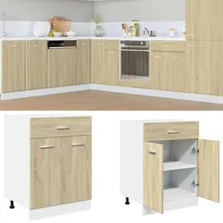 Enhance Your Kitchen Space with a Stylish Brown Cabinet