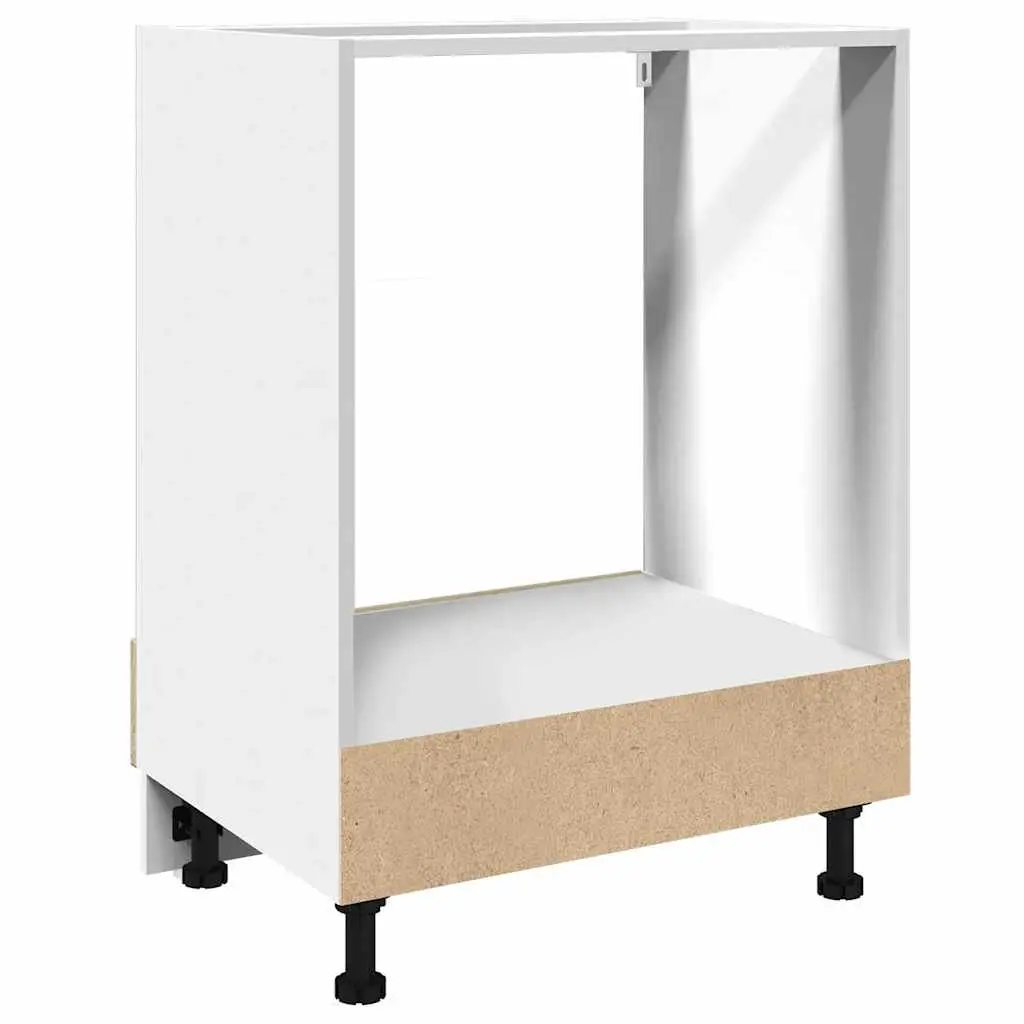 Oven Cabinet Kitchen Storage Unit 60x46x81.5cm Brown Engineered Wood Compact