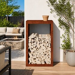 Enhance Your Outdoor Space with Our Firewood Rack 60x40x100cm