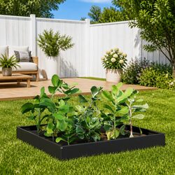 Garden Raised Bed 100x100x26cm