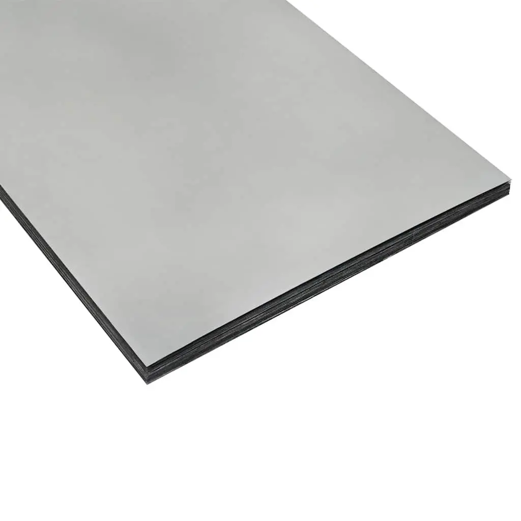 Garden Planters 35x35x75 cm Silver Galvanised Steel Outdoor Pots 2 Piece
