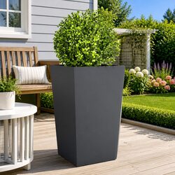 Elevate Your Garden Aesthetics with Anthracite Planter