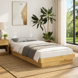 Enhance Your Bedroom with a Low Floor Solid Oak Bed Frame