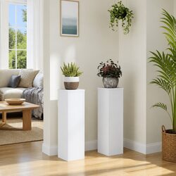 Elevate Your Home with These White Plant Stands - Set of 2