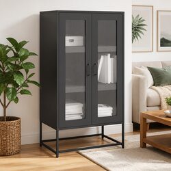 Elevate Your Dining Experience with a Black Highboard