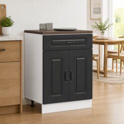 Black Kitchen Base Cabinet to Enhance Your Storage Experience