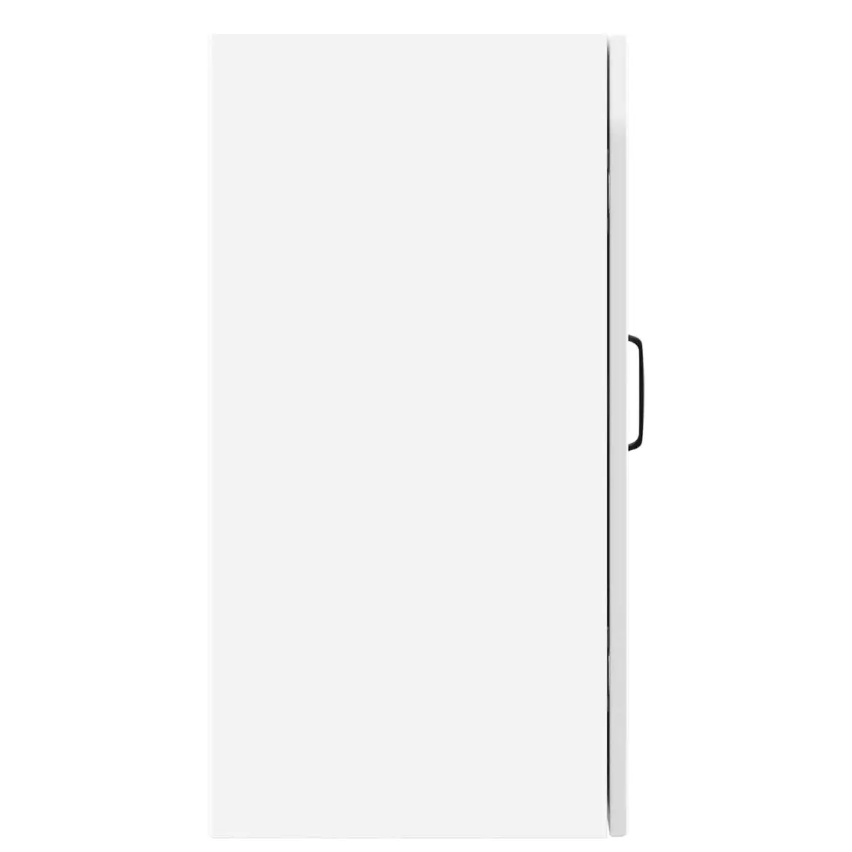 Kitchen Wall Cabinet White High Gloss Engineered Wood Storage Cupboard Door
