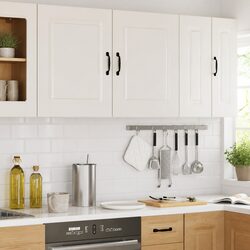 Enhance Your Space with 2pcs White Kitchen Cabinets