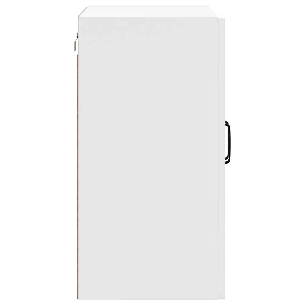 Kitchen Wall Cabinet White High Gloss Engineered Wood Storage Cupboard